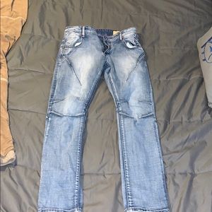 Blue Jeans Designer and tapered